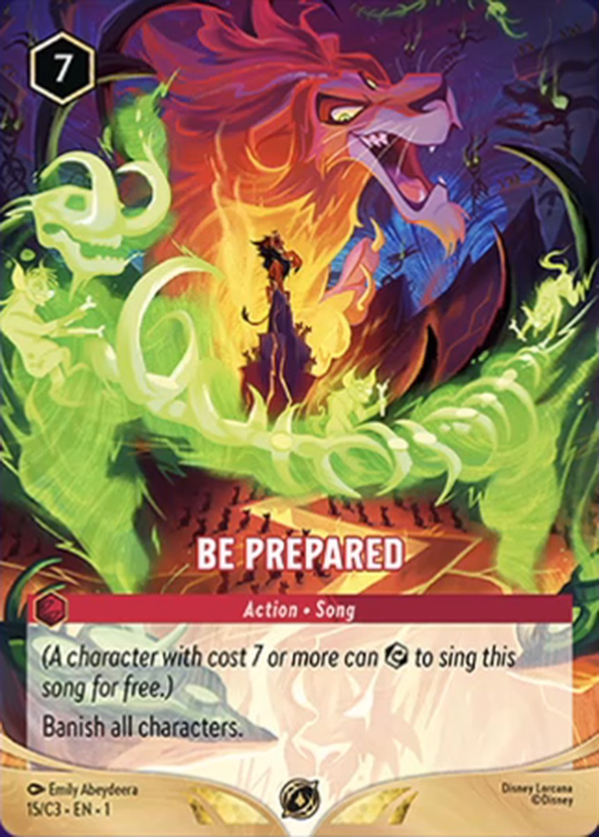 Be Prepared